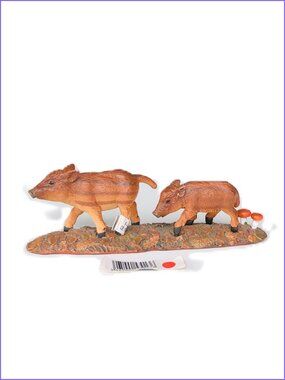 Papo Two Wild Boar Piglets (53013) Animal Figurine New w/Tag Add-On Item Age 3+